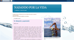 Desktop Screenshot of nadandoxvida.blogspot.com