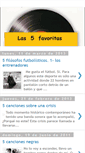 Mobile Screenshot of las5favoritas.blogspot.com