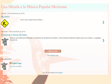 Tablet Screenshot of musica-popular-mexicana.blogspot.com