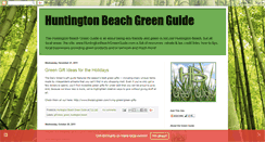 Desktop Screenshot of huntingtonbeachgreenguide.blogspot.com