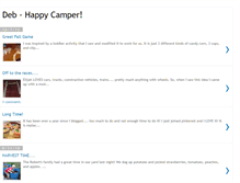 Tablet Screenshot of debrobertshappycamper.blogspot.com