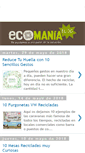 Mobile Screenshot of ecomaniablog.blogspot.com