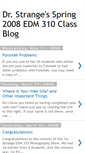 Mobile Screenshot of edm310spring08.blogspot.com