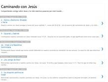 Tablet Screenshot of caminandoconjesus.blogspot.com