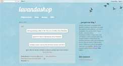 Desktop Screenshot of lavandashop.blogspot.com