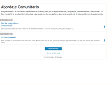 Tablet Screenshot of abordajecomunitarionacional.blogspot.com