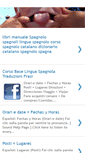 Mobile Screenshot of corsolinguaspagnolo.blogspot.com