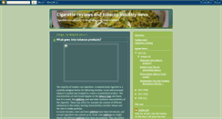 Desktop Screenshot of cigs-news.blogspot.com