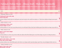 Tablet Screenshot of fatimah-online-store.blogspot.com