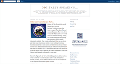 Desktop Screenshot of digispeaking.blogspot.com