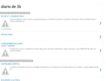 Tablet Screenshot of diariode3b.blogspot.com