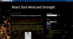 Desktop Screenshot of heartsoulmindandstrength.blogspot.com