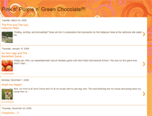 Tablet Screenshot of kaori-chocolate.blogspot.com