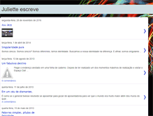 Tablet Screenshot of julietteescreve.blogspot.com