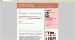 Desktop Screenshot of annakontula.blogspot.com