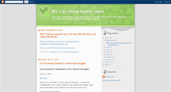 Desktop Screenshot of facingtowardsjustice.blogspot.com