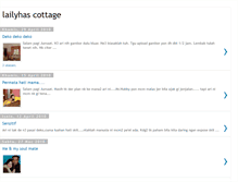 Tablet Screenshot of lailyhascottage.blogspot.com