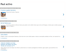 Tablet Screenshot of paulactivo.blogspot.com