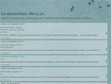 Tablet Screenshot of lamaternidadellosyyo.blogspot.com