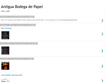 Tablet Screenshot of antiguabodega.blogspot.com
