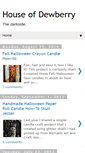 Mobile Screenshot of houseofdewberry.blogspot.com