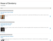 Tablet Screenshot of houseofdewberry.blogspot.com