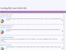 Tablet Screenshot of lifelowcarb.blogspot.com