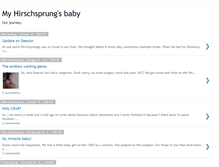 Tablet Screenshot of myhirschsprungsbaby.blogspot.com