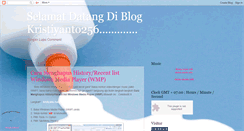 Desktop Screenshot of kristiyanto256.blogspot.com