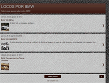 Tablet Screenshot of locosporbmw.blogspot.com