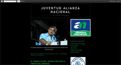 Desktop Screenshot of juventudalianzanacional.blogspot.com