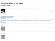 Tablet Screenshot of juventudalianzanacional.blogspot.com