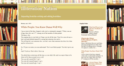 Desktop Screenshot of illiterationnation.blogspot.com