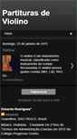 Mobile Screenshot of partitura-violino.blogspot.com