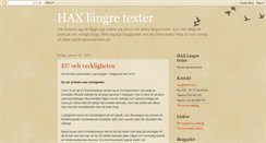 Desktop Screenshot of haxtexter.blogspot.com