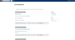 Desktop Screenshot of nf-interactive.blogspot.com