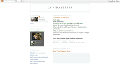 Desktop Screenshot of lavidasteffa.blogspot.com