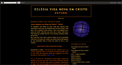 Desktop Screenshot of eclesiavidanovaestudo.blogspot.com