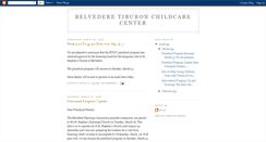 Desktop Screenshot of belvederetiburonchildcarecenter.blogspot.com