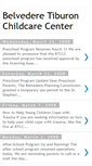 Mobile Screenshot of belvederetiburonchildcarecenter.blogspot.com