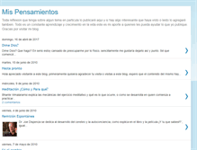 Tablet Screenshot of mispensamientoshp.blogspot.com