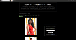 Desktop Screenshot of heroinesunseenpictures.blogspot.com