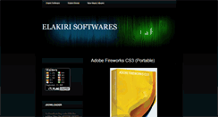 Desktop Screenshot of elakirisoftware.blogspot.com