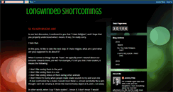 Desktop Screenshot of longwindedshortcomings.blogspot.com