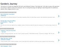 Tablet Screenshot of gordonsalzjourney.blogspot.com