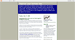 Desktop Screenshot of improveyourbottom-line.blogspot.com