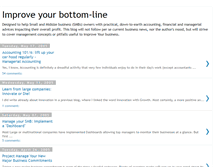 Tablet Screenshot of improveyourbottom-line.blogspot.com