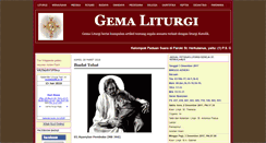 Desktop Screenshot of gemaliturgi.blogspot.com