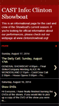 Mobile Screenshot of clintonshowboat.blogspot.com