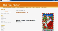 Desktop Screenshot of maximumthinktank.blogspot.com